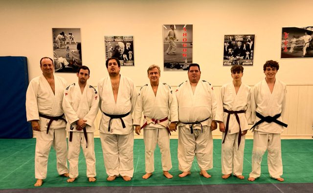 Cuatro nuevos grados para judo y defensa personal del Gimnasio Shogun